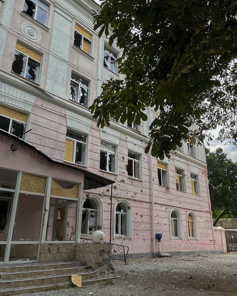 Обстрел Херсона