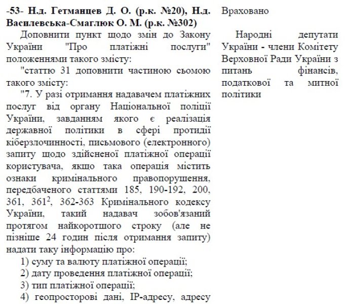 Банки, законопроєкт 11043, банківська таємниця, особисті дані, дані клієнтів