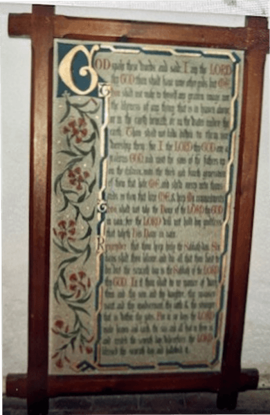 Похищенная картина с молитвой