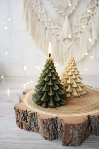 новогодний декор, как украсить дом свечами, композиция со свечами, как использовать свечи для рождественского декора