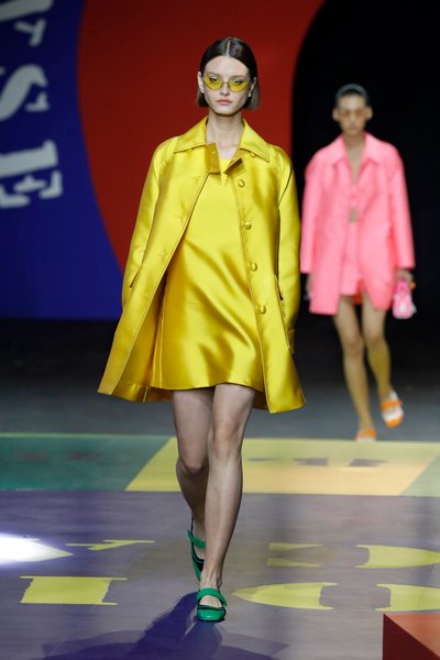 показ диор, модели