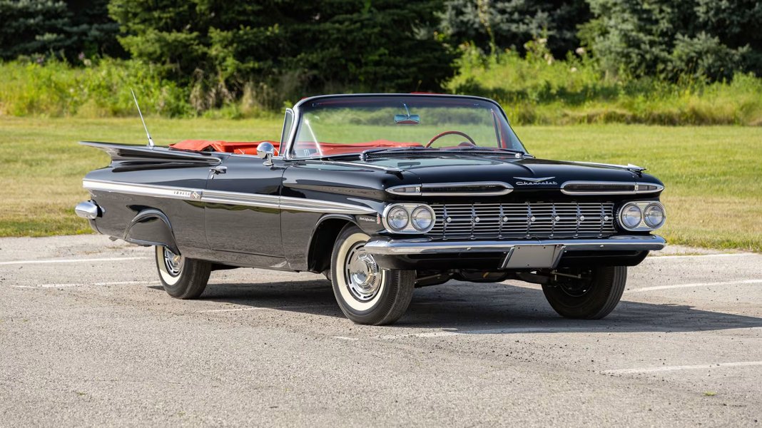 Chevrolet Impala 1959, колекція авто, ретро авто