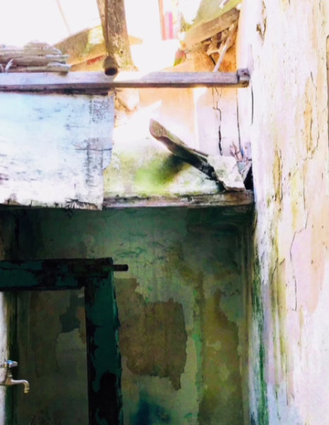 Къщата на Рубия Даниелс преди ремонта