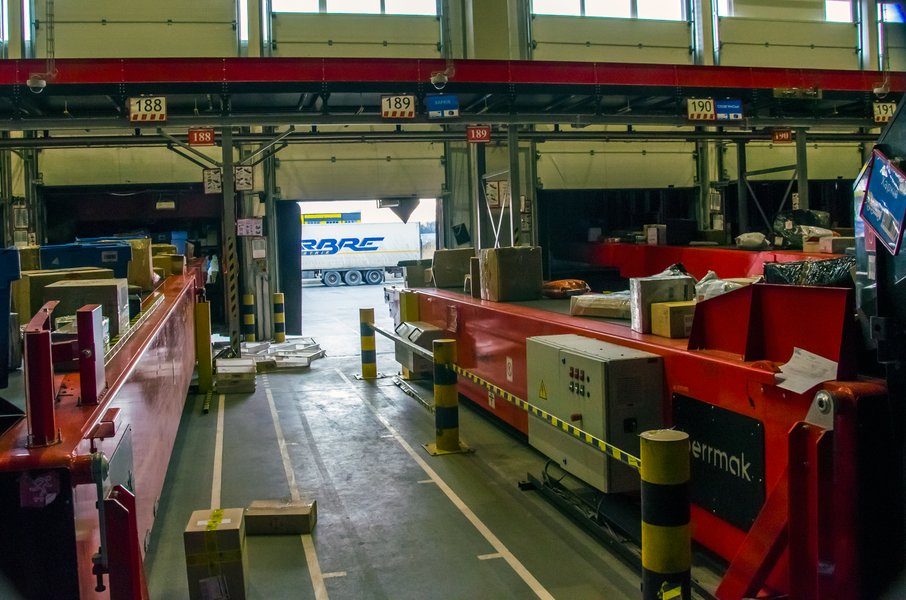 Киевский инновационный терминал "Новой пошты"