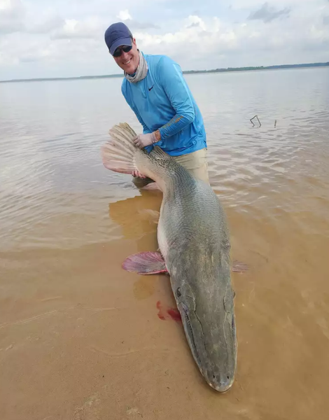 Доисторическое существо, вылов, рыбак, аллигаторная черепаха, мировой рекорд, фото, вылов, США