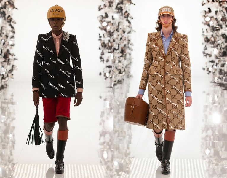 Gucci, коллекция, Balenciaga