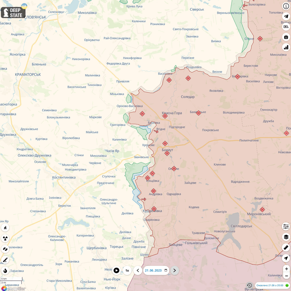 бои за бахмут