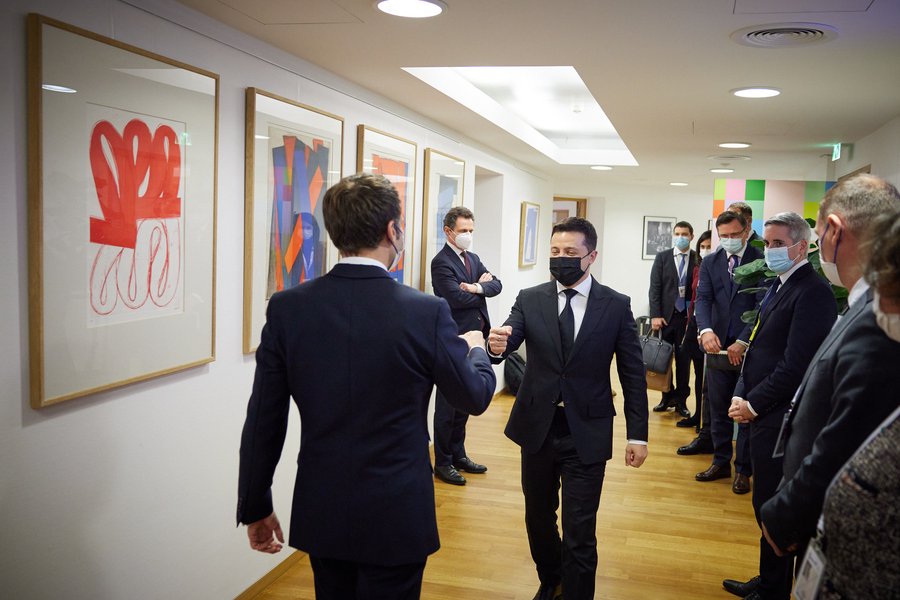 Зеленский, Макрон, переговоры, переговоры зеленский макрон