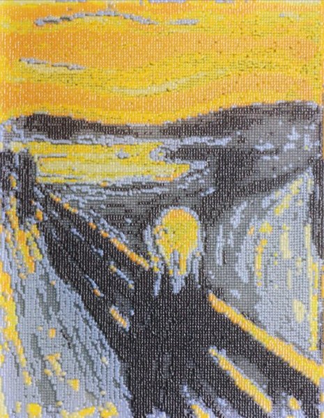 картина из микробов