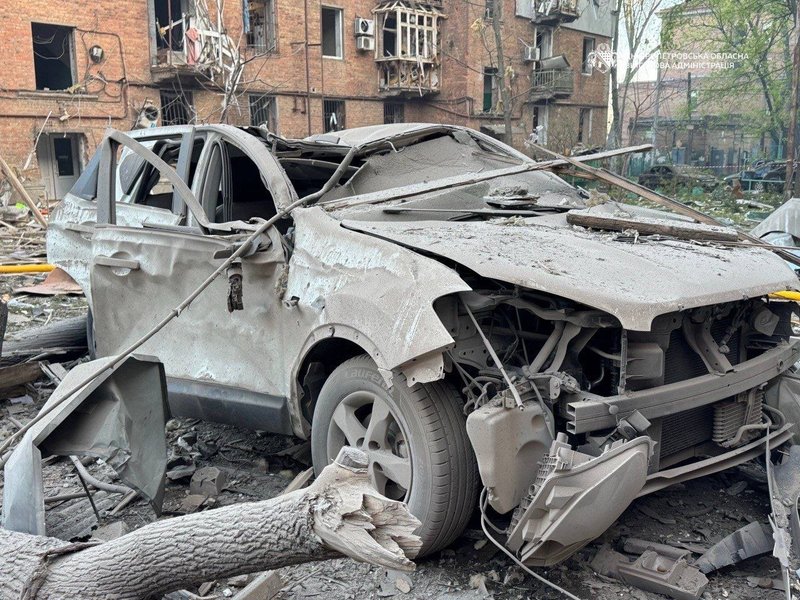 Последствия атаки на Днепр Последствия атаки на Днепр