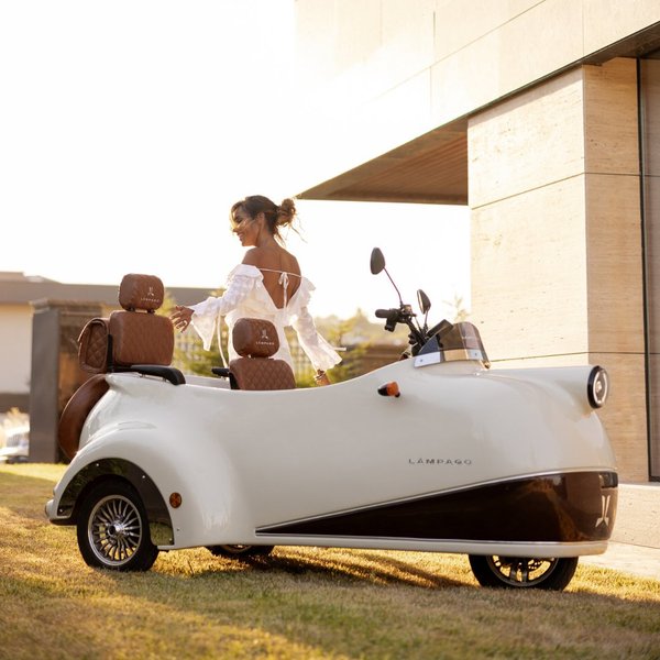 электрический скутер lampago, Lampago Electric Trike, электрический мотоцикл, электрический скутер