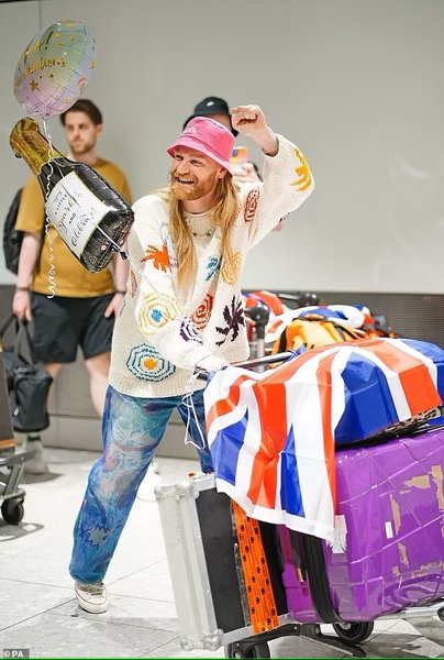 сэм райдер, евровидение