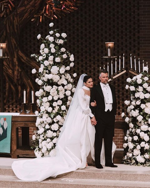 Свадьба, джош дюамель, одра мари, актер, королева красоты, мисс сша