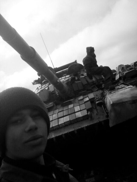 боевик пришел к бойцам всу