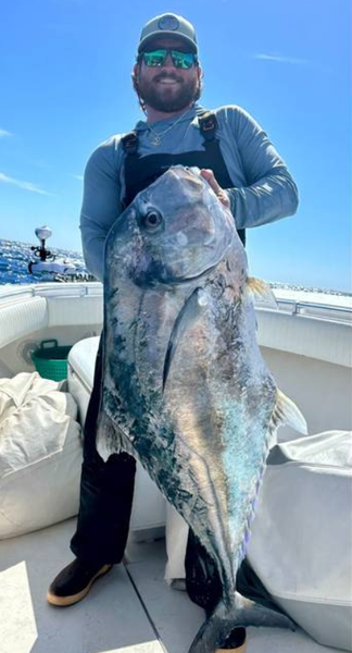 Африканский помпано, рыба, улов, мировой рекорд, рыбалка, экспедиция, США, фото, достижения, курьезы