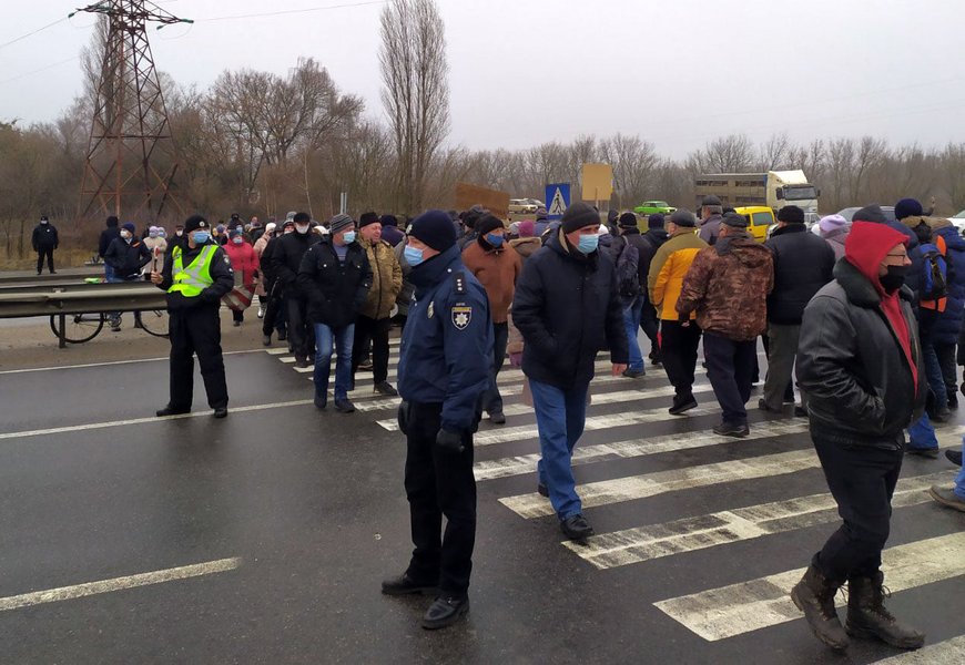 цена на газ, протест