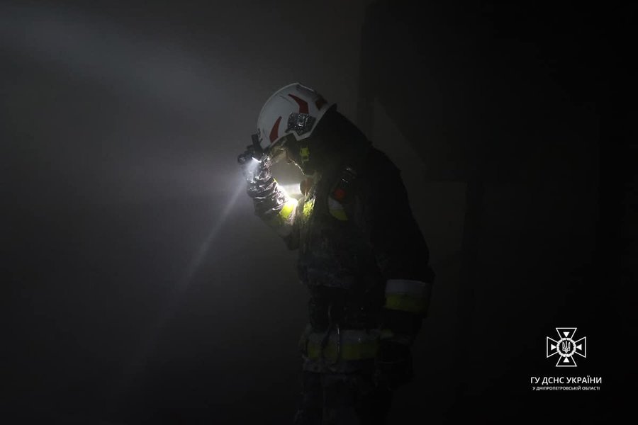 Обстрел Днепра 6 декабря, ГСЧС