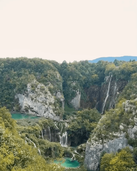 Плитвицкие озера в Хорватии