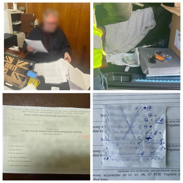 Виявлені речі під час обшків Виявлені речі під час обшків, обшуки, фальшиві довідки