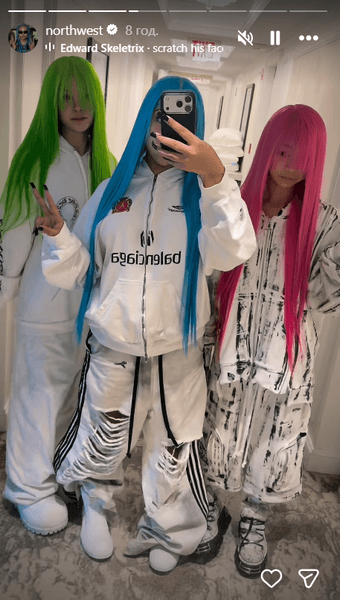 дети ким Кардашьян