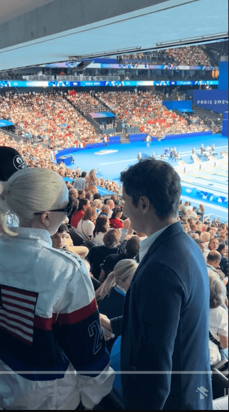 Леді Гага відвідала Олімпіаду з нареченим