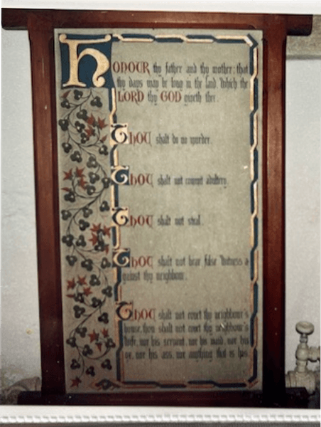 Похищенная картина с молитвой