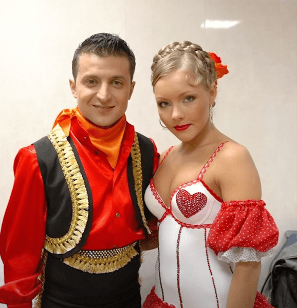 Владимир Зеленский и Алена Шоптенко