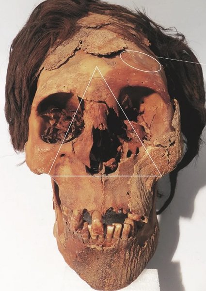 Череп стародавнього землероба з пустелі Атакама