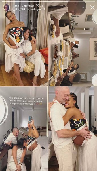 Нара Баптиста и Венсан Кассель