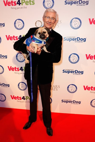 Пол О'Грейді, телеведучий, собака