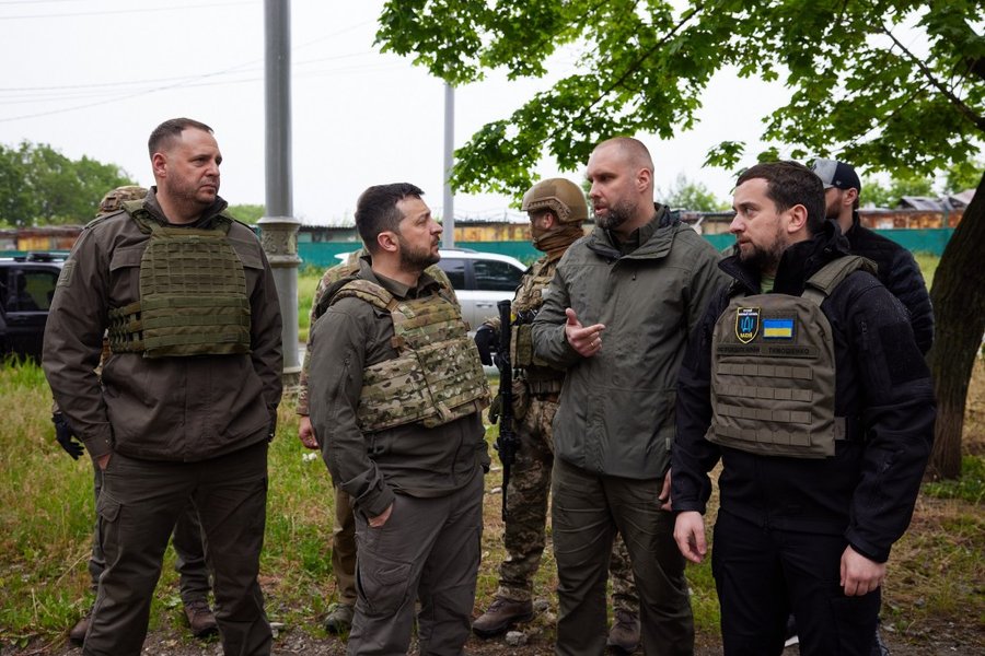 Владимир Зеленский, Харьковская область