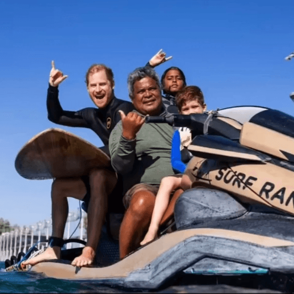 Принц Гаррі із сином Арчі