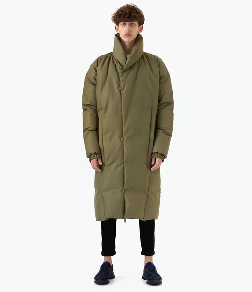 мужской пуховик хаки 2020/21