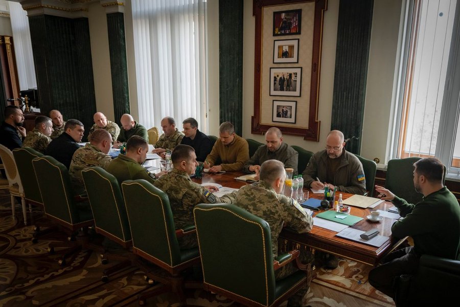 Совещание по дронам с Владимиром Зеленским