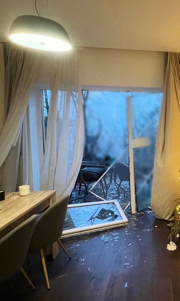 вікна, руйнування, обстріл, 2 грудня, Кіра Рудик