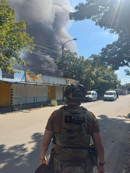 Ціллю обстрілу Костянтинівки 20 серпня став ринок