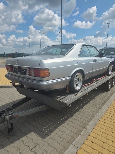 Mercedes-Benz 380SEC намагалися ввезти в Україну