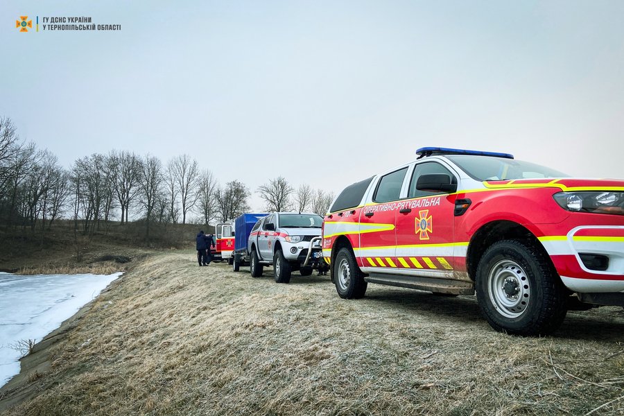 трагедія на Тернопільщині, ставок, лід, діти, ДСНС