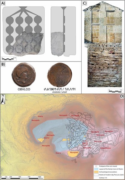 монети, схема, артефакт, розкопки, археологія, форма