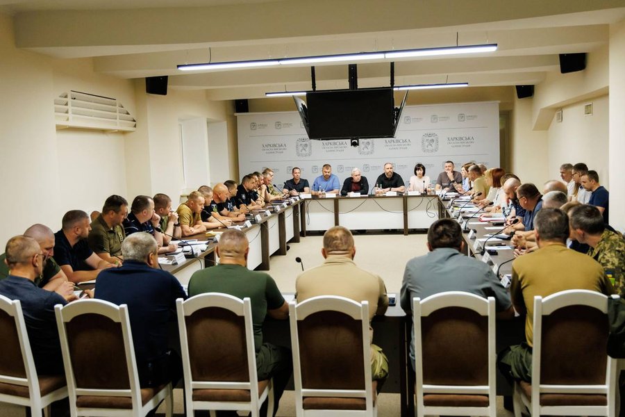Заседание Совета обороны Харьковской области