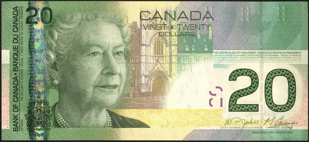 деньги, Елизавета II, королева