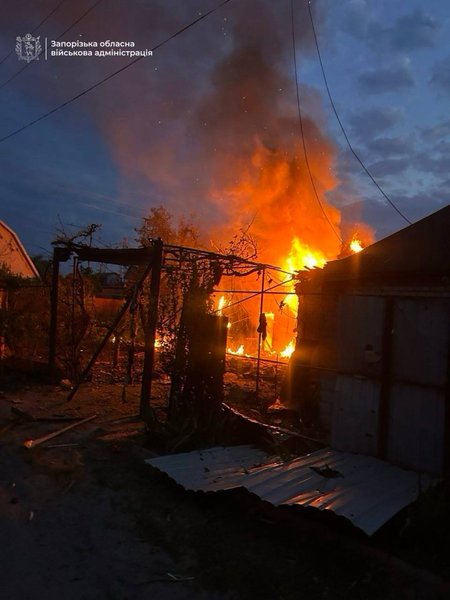атака на Запоріжжя 10 червня