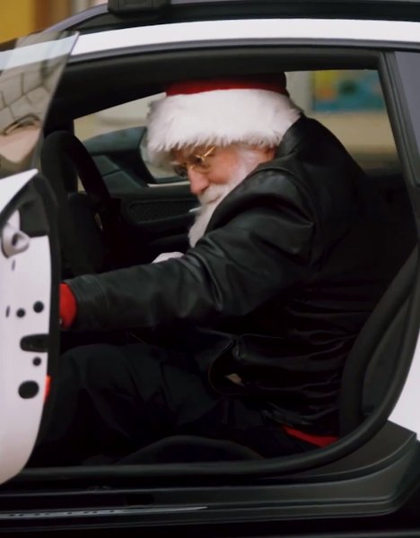 Lamborghini Huracan Sterrato, Lamborghini Huracan, новый Lamborghini Huracan Sterrato, авто Санта-Клауса, Санта-Клаус