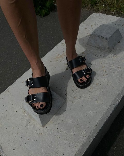 босоножки на флэтформе, тренда лето 2021, летняя обувь