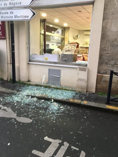 Франция, Бордо, Взрыв, Газ, здание