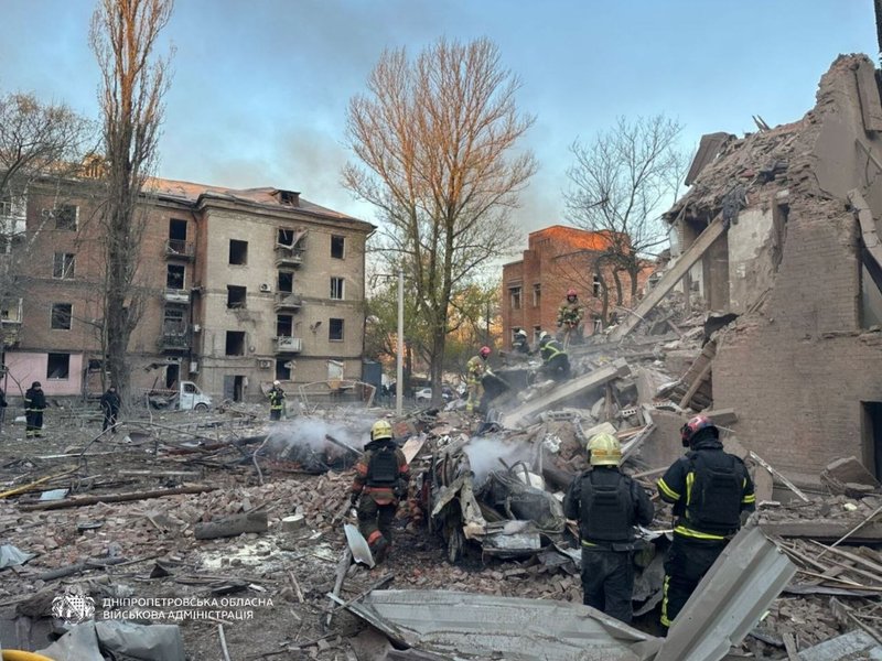 Последствия атаки на Днепр Последствия атаки на Днепр