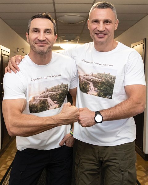 владимир кличко, мост кличко, обстрел 10 октября, виталий кличко