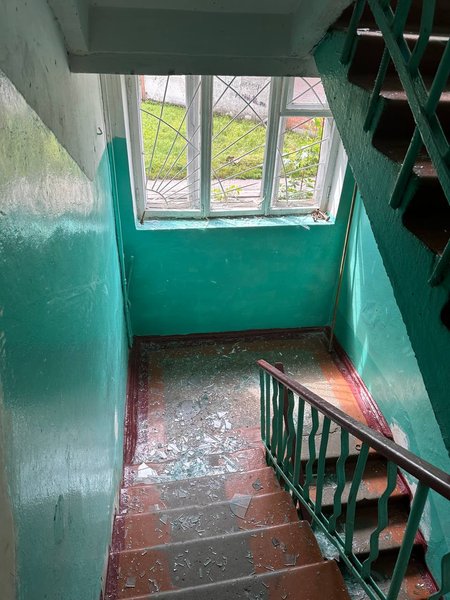 Последствия ракетного удара по Полтавскому району