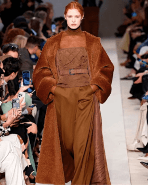 коричневый, мода, тренд