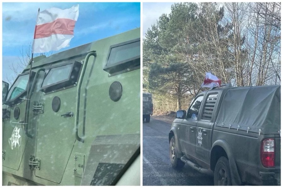 Знаки различия на бронетехнике в Украине